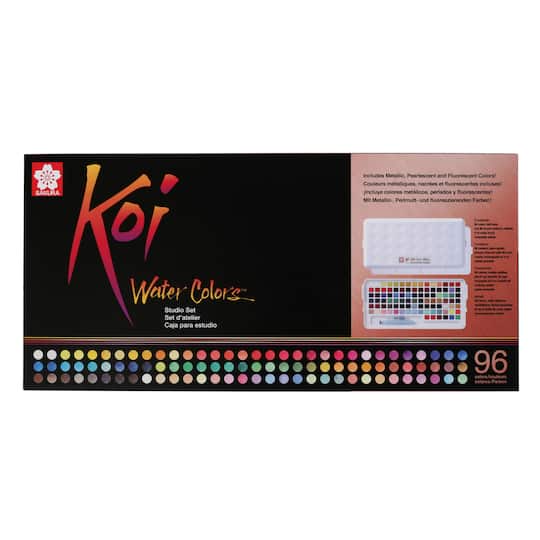 Sakura&#xAE; Koi Water Colors&#x2122; 96 Color Studio Set